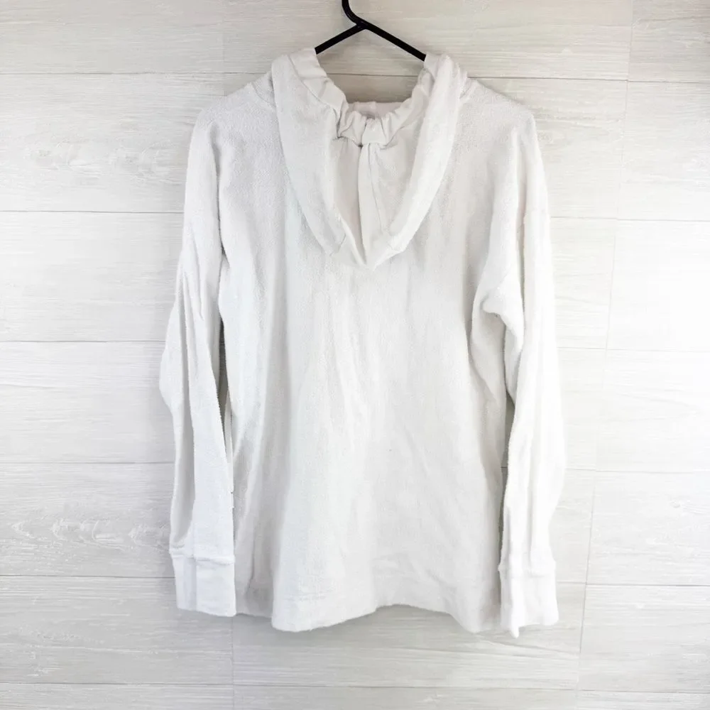 Alala Baja Oversized Terry Cloth Kangaroo Hoodie - Picture 5 of 11